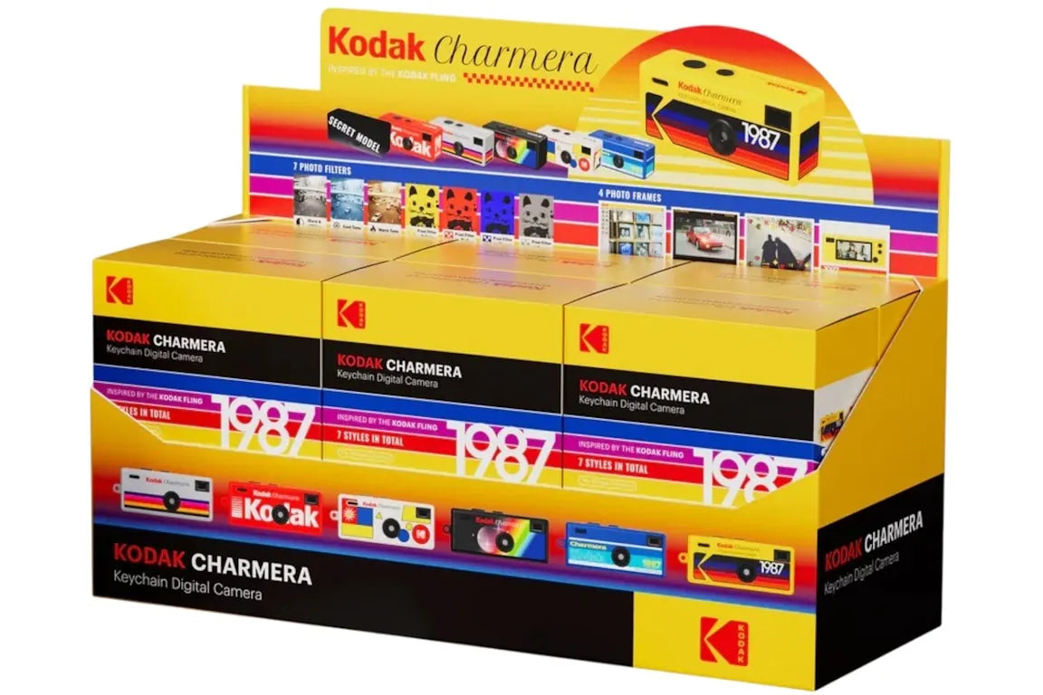 Kodak CHARMERA Digital Camera Keychain Sealed Case (6 Blind Box)