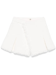 tweed skort