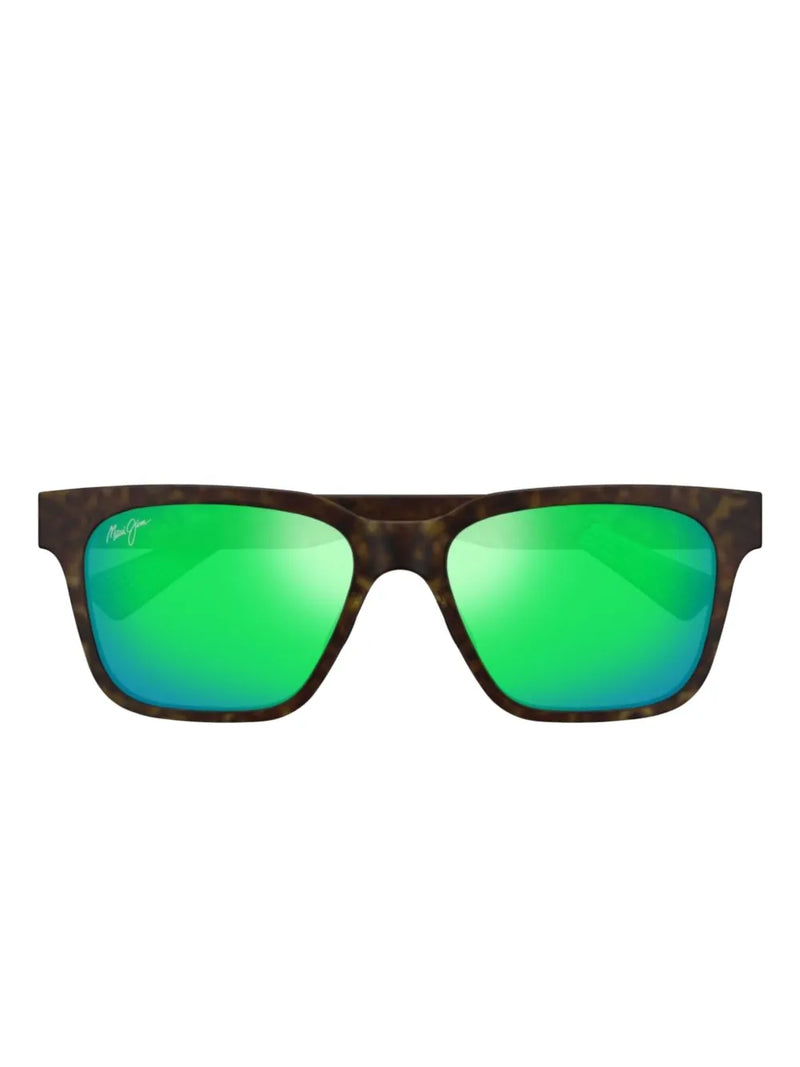 tortoise-frame sunglasses
