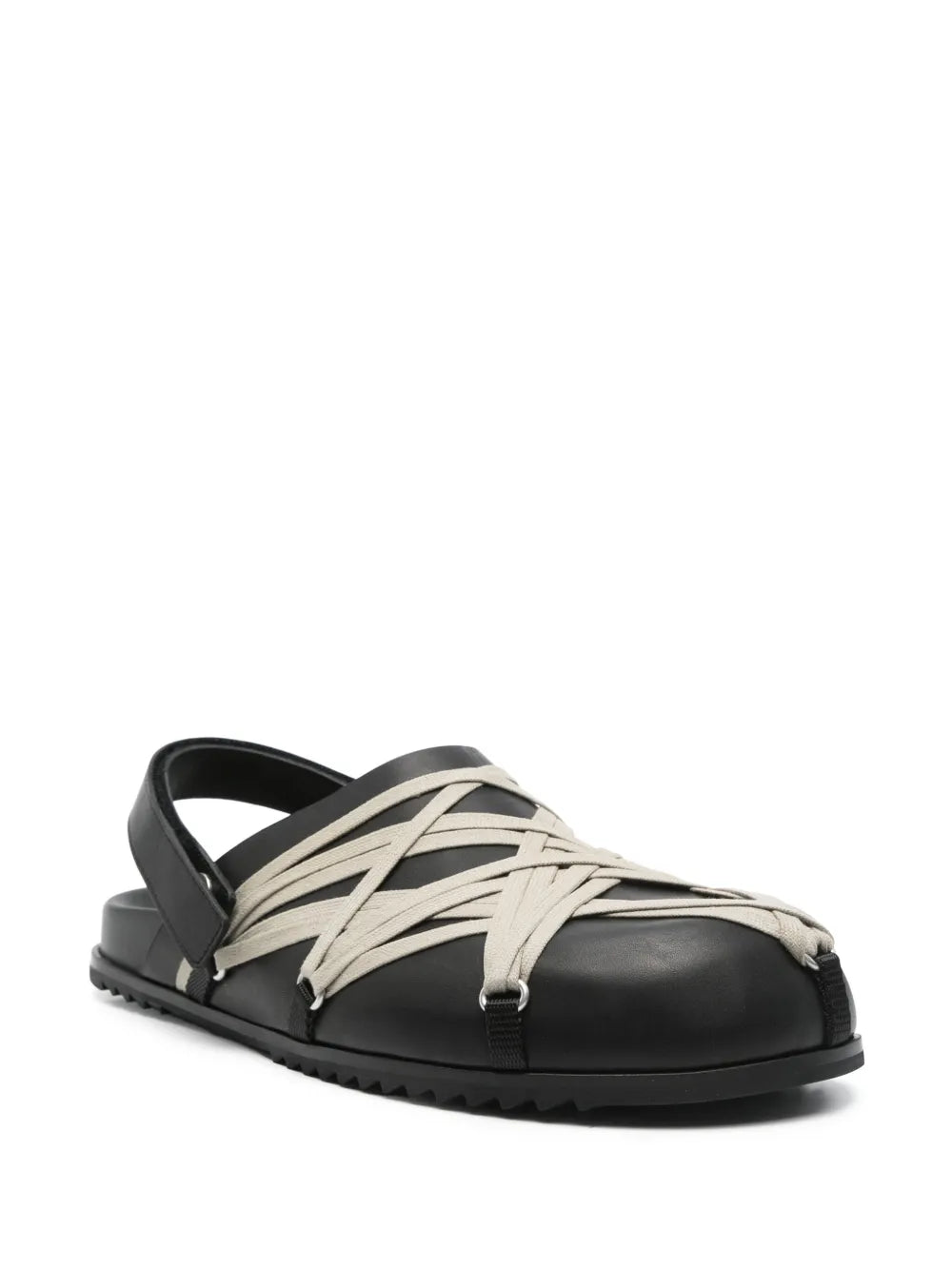 Megalaced sandals