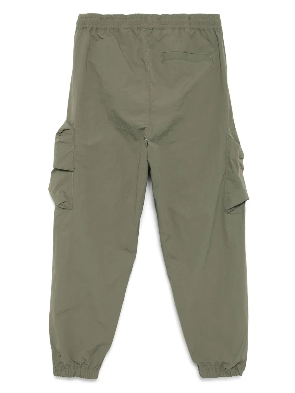 logo-embroidered cargo trousers