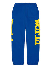 Beluga Blue/Yellow track pants