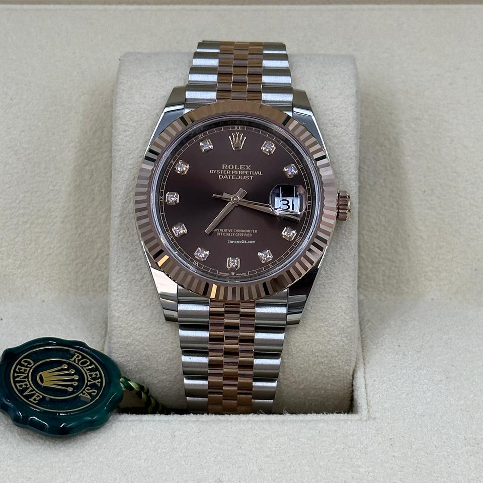 Rolex | Datejust | 126331 | Rose gold | 41 mm | Rose gold | Bronze | Automatic