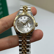 Rolex | Datejust | 279173 silver star DIAMONDS  JUB | Gold/Steel | 28 mm | Gold/Steel | Silver | Automatic