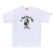 BAPE Digital Camo College T-Shirt - White