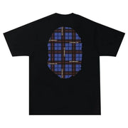 BAPE Logo Check Big Ape Head T-Shirt - Black