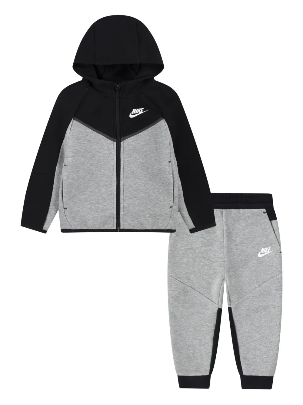 logo-embroidered tracksuit set