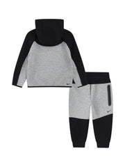 logo-embroidered tracksuit set
