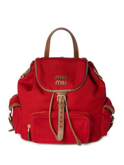 logo-lettering backpack