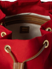 logo-lettering backpack