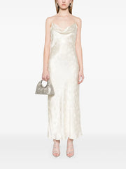 satin midi dress