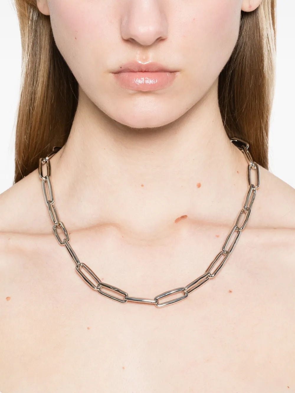 chain-link necklace