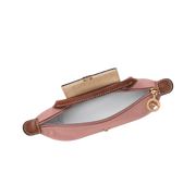 Longchamp Le Pliage Original Pouch with handle Pink Tea - Recycled canvas