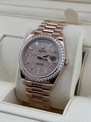 Rolex | Day-Date | 228345RBR | Rose gold | 40 x 48 mm | Rose gold | Gold (solid) | Automatic