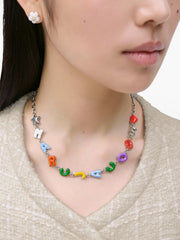 The Enamel Ballon necklace