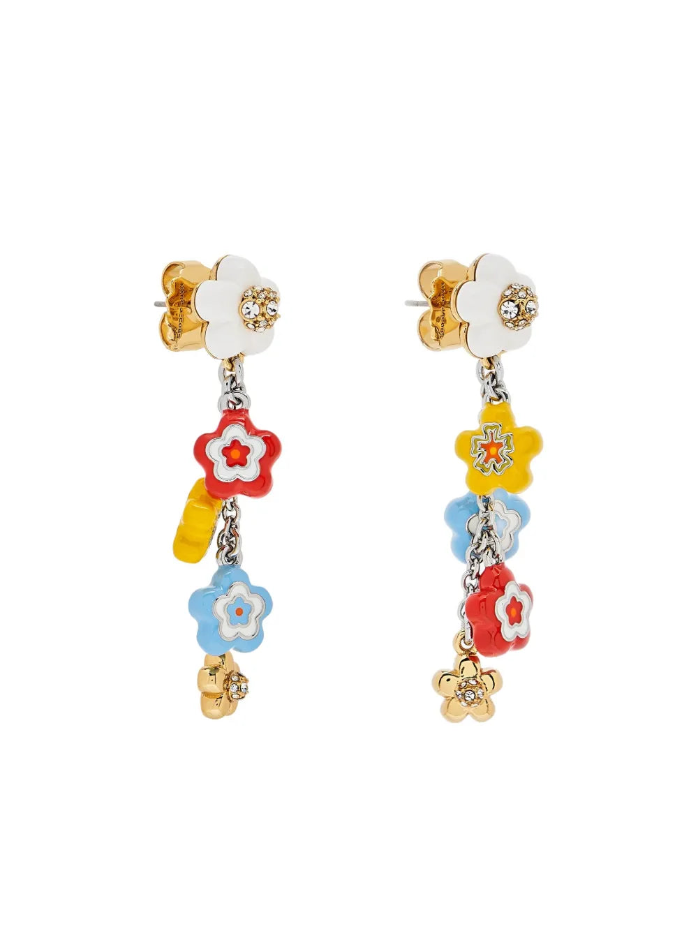 The Enamel Wild Daisy Statement earrings