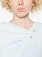 belted cady midi dress