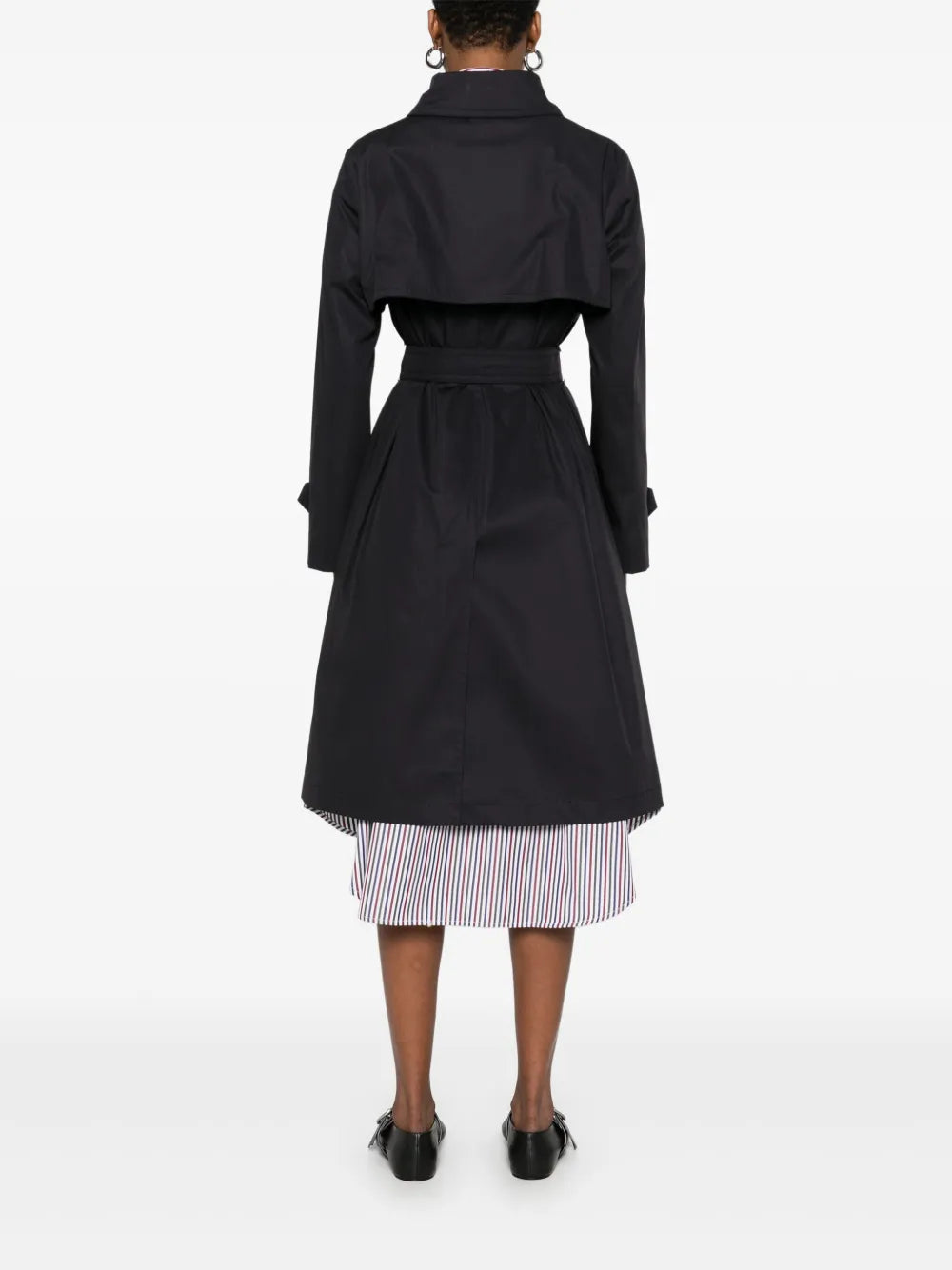 belted trench coat
