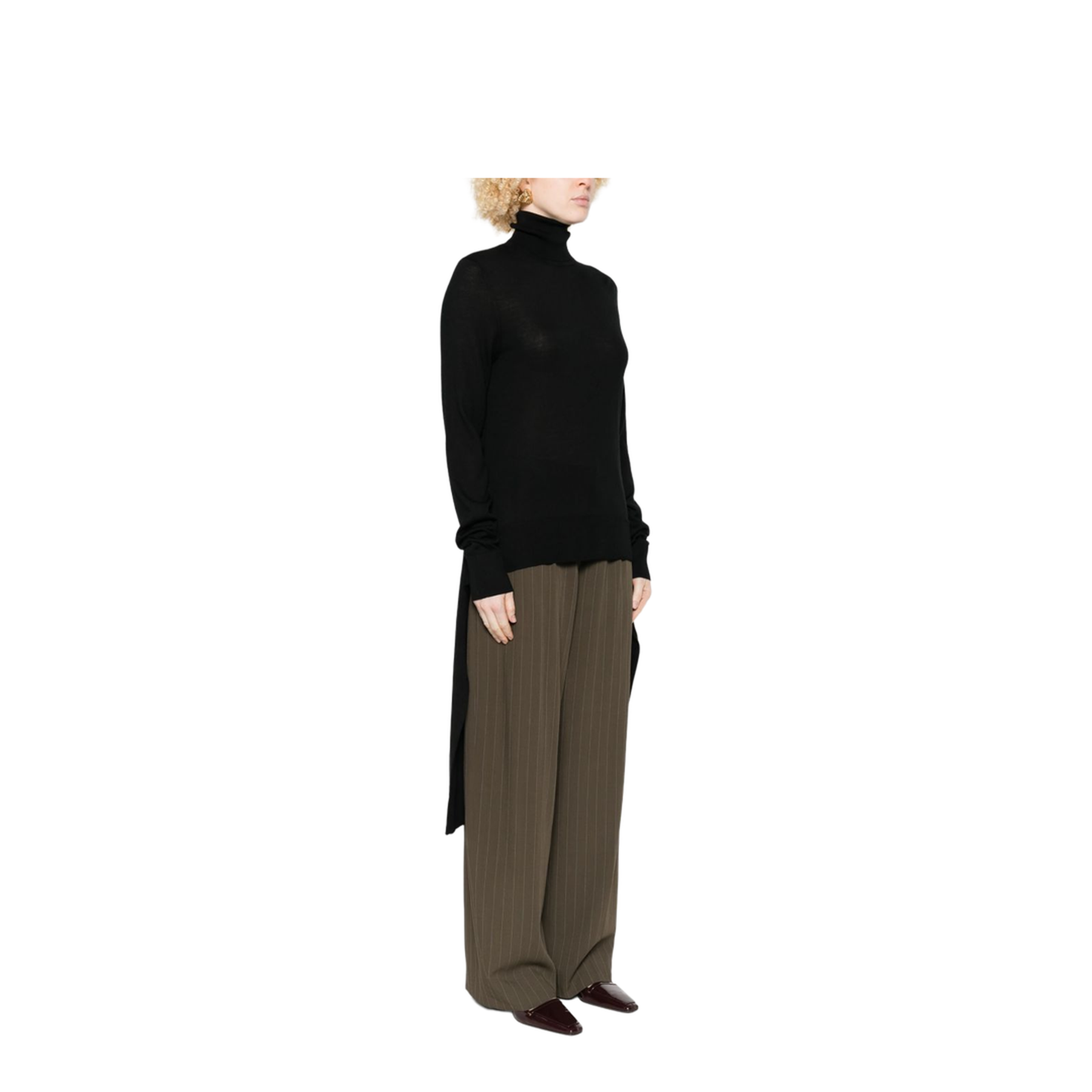 Wool and Silk Turtleneck