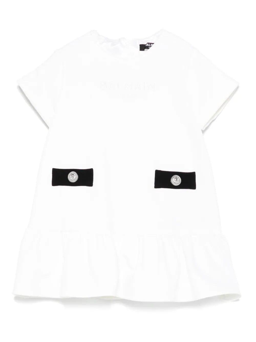 logo-embroidered dress set