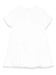 logo-embroidered dress set