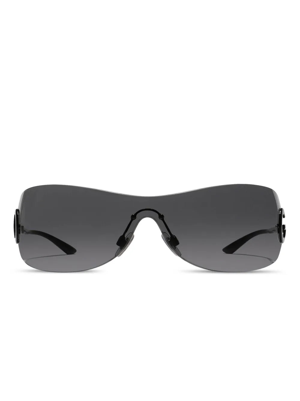 logo-detail wraparound sunglasses