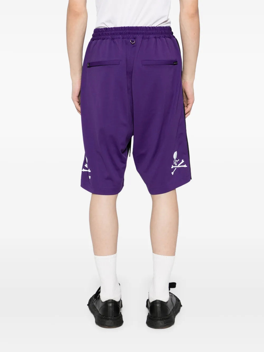 colour-block shorts