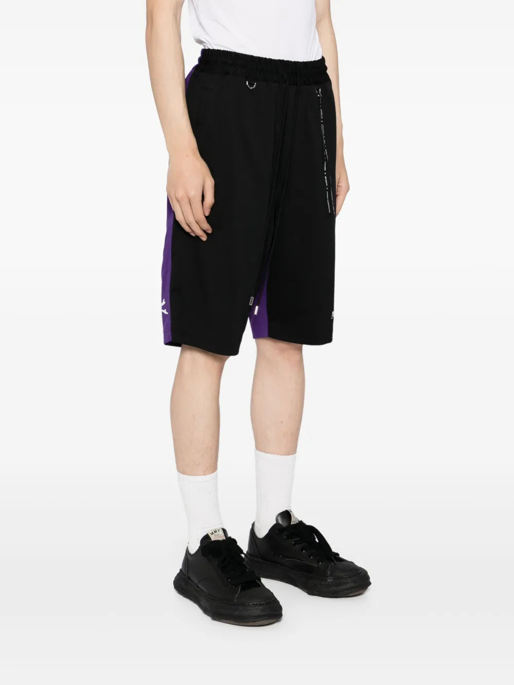 colour-block shorts
