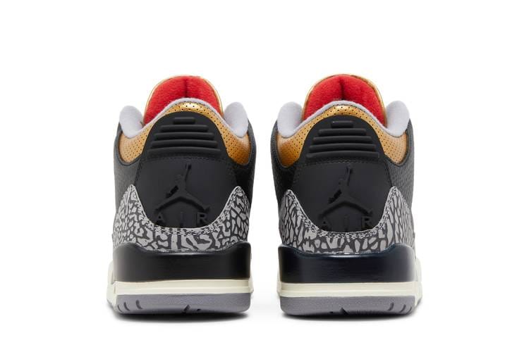 Wmns Air Jordan 3 Retro 'Black Gold'