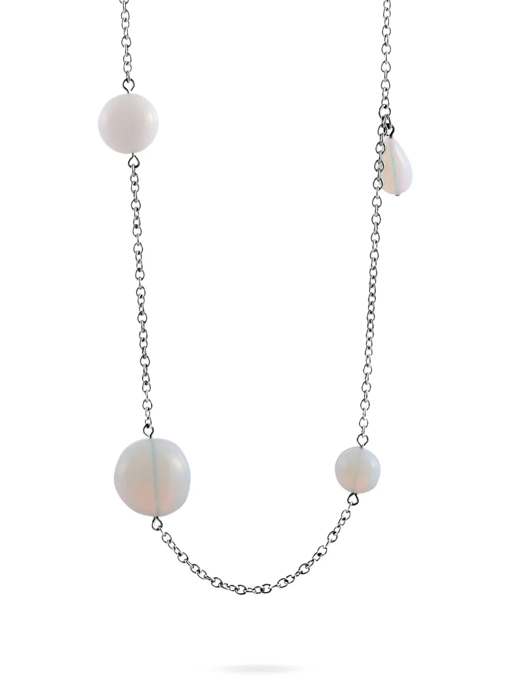 pearl-embellished necklace