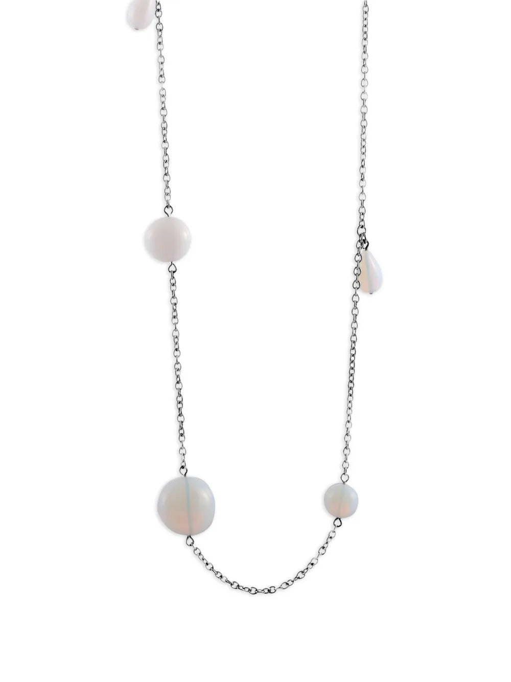 pearl-embellished necklace