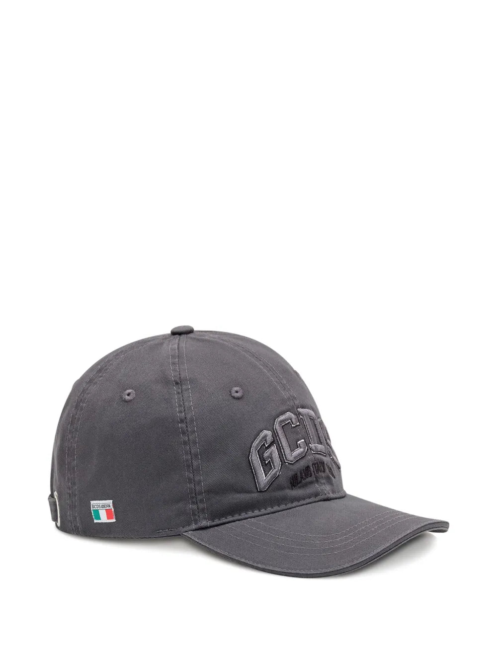 logo-embroidered cap