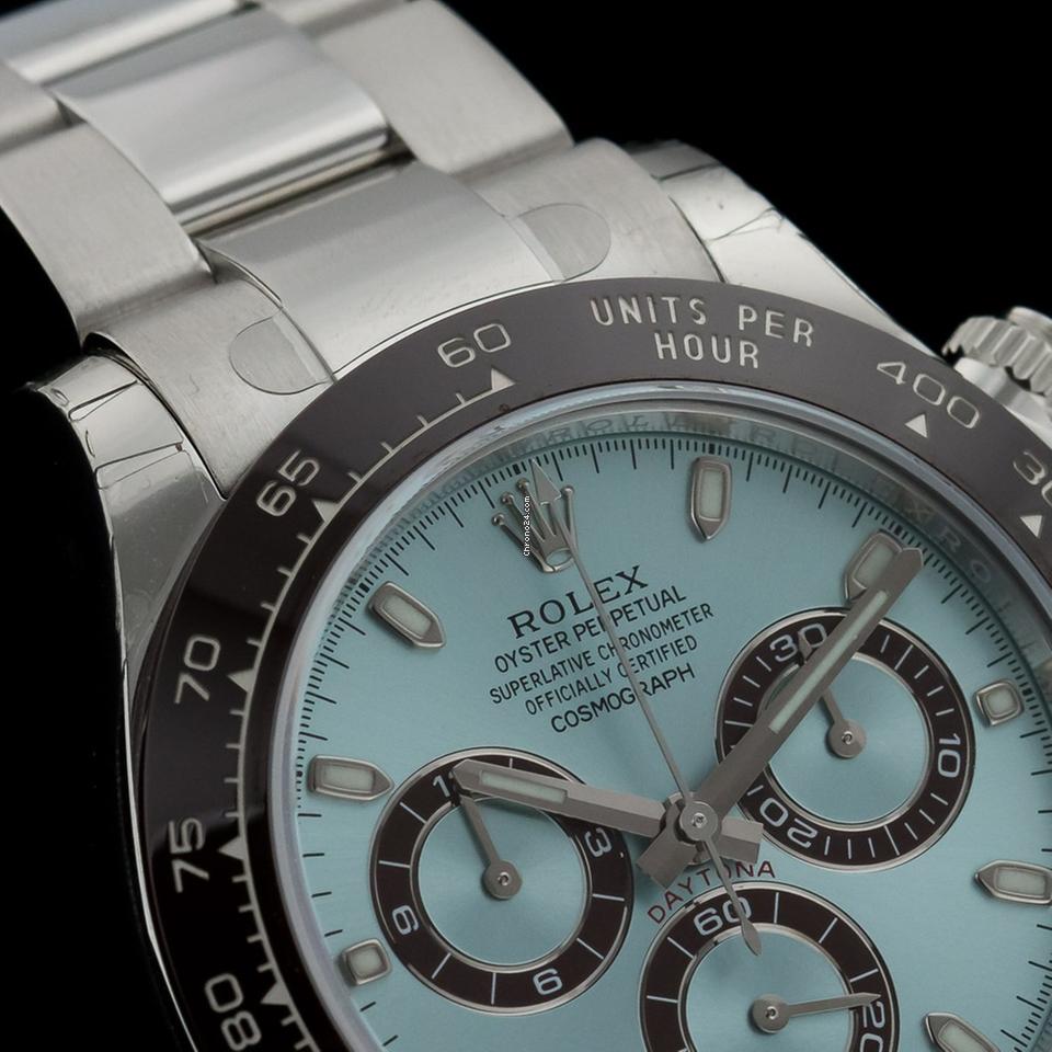 Rolex | Daytona | 116506 | Platinum | 40 mm | Blue | Automatic