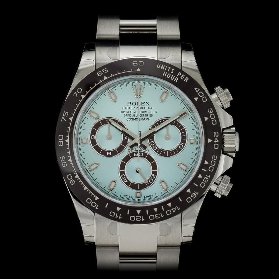 Rolex | Daytona | 116506 | Platinum | 40 mm | Blue | Automatic
