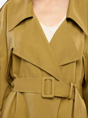 belted trench coat