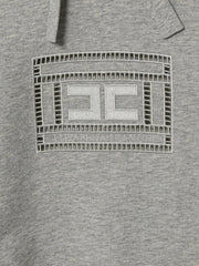 embroidered-logo Hoodie