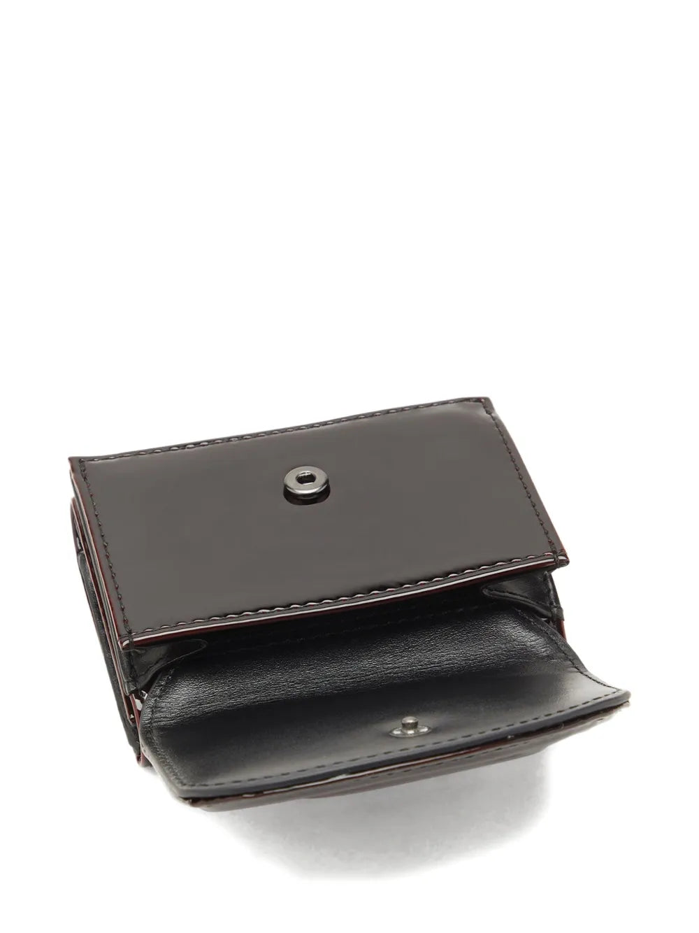 logo-plaque trifold wallet