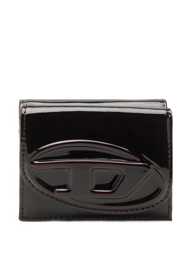 logo-plaque trifold wallet