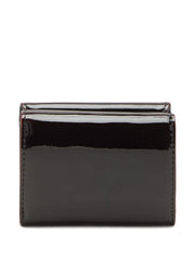 logo-plaque trifold wallet