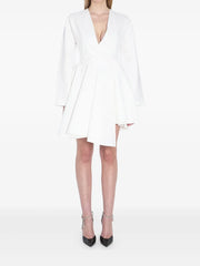 asymmetric mini dress