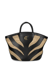 logo-plaque tote bag