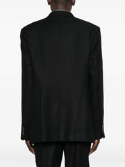 pinstriped blazer