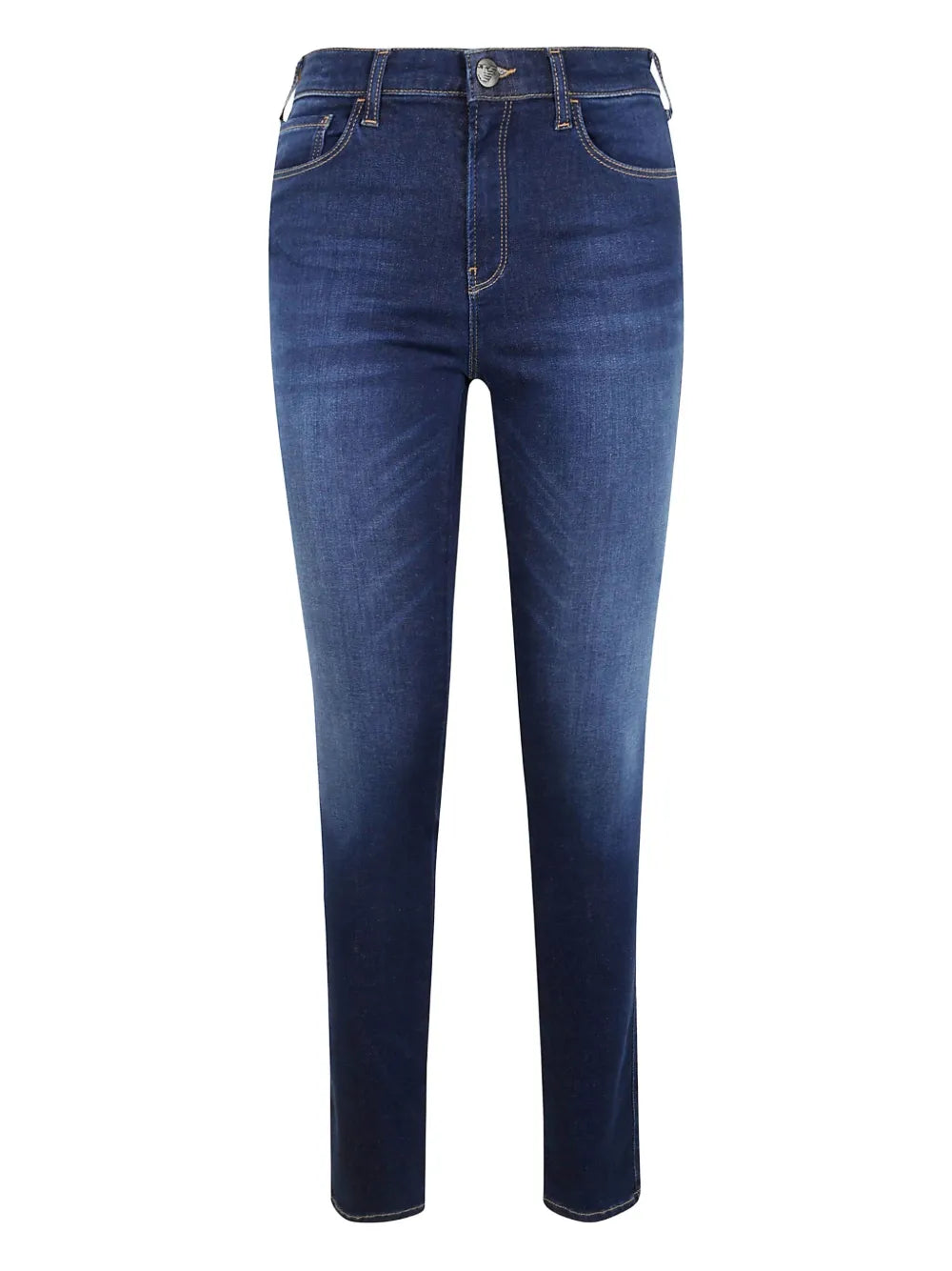 mid-rise skinny jeans
