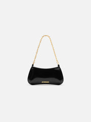 Jacquemus The Small Bisou Chaine Small Shoulder Bag Black