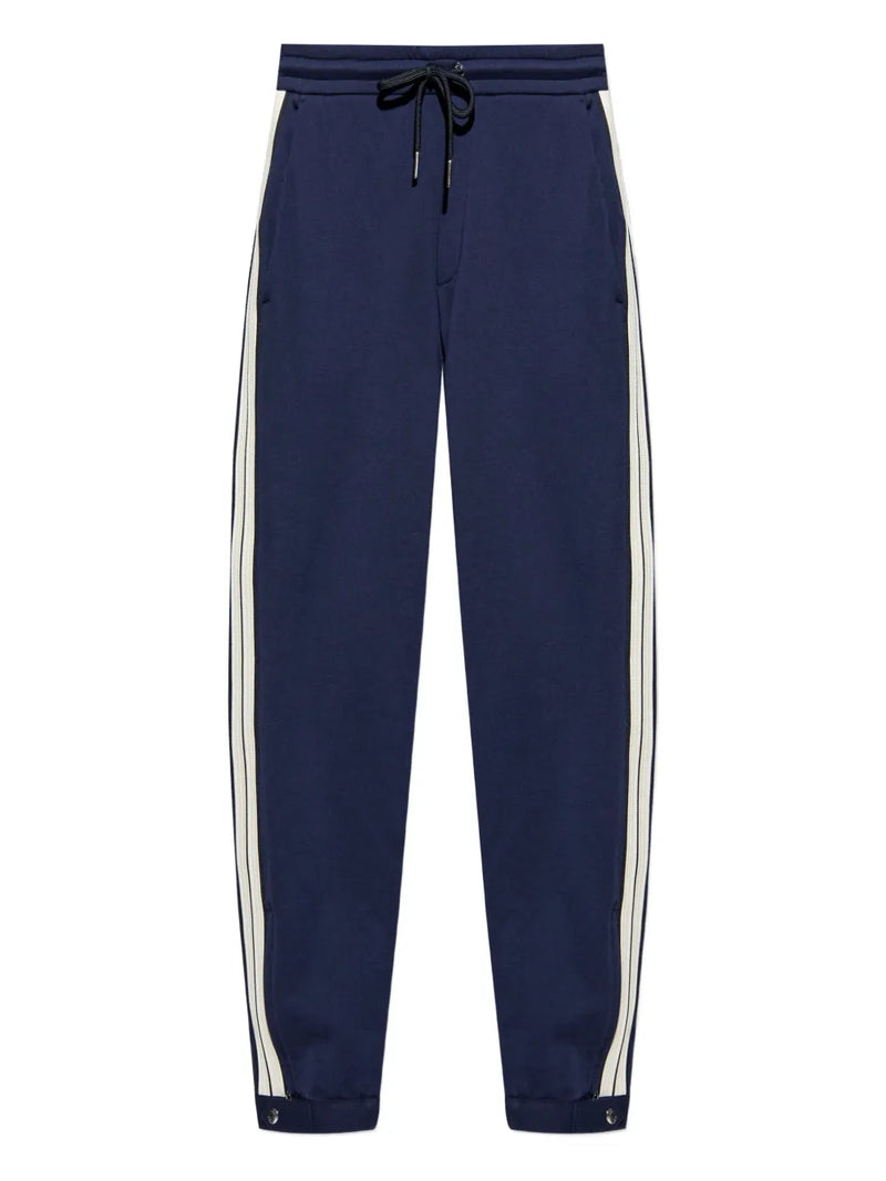 striped track pants