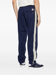 striped track pants