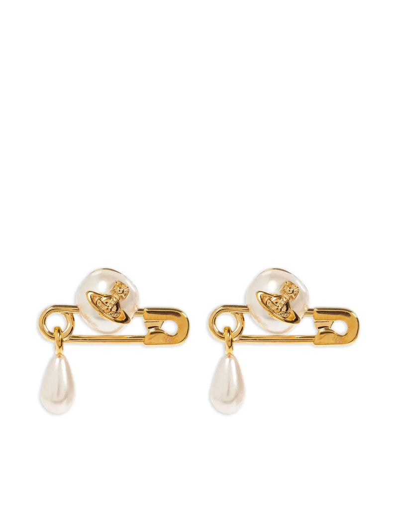 Orb-detailing earrings