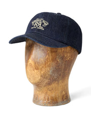 denim baseball cap