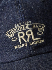 denim baseball cap
