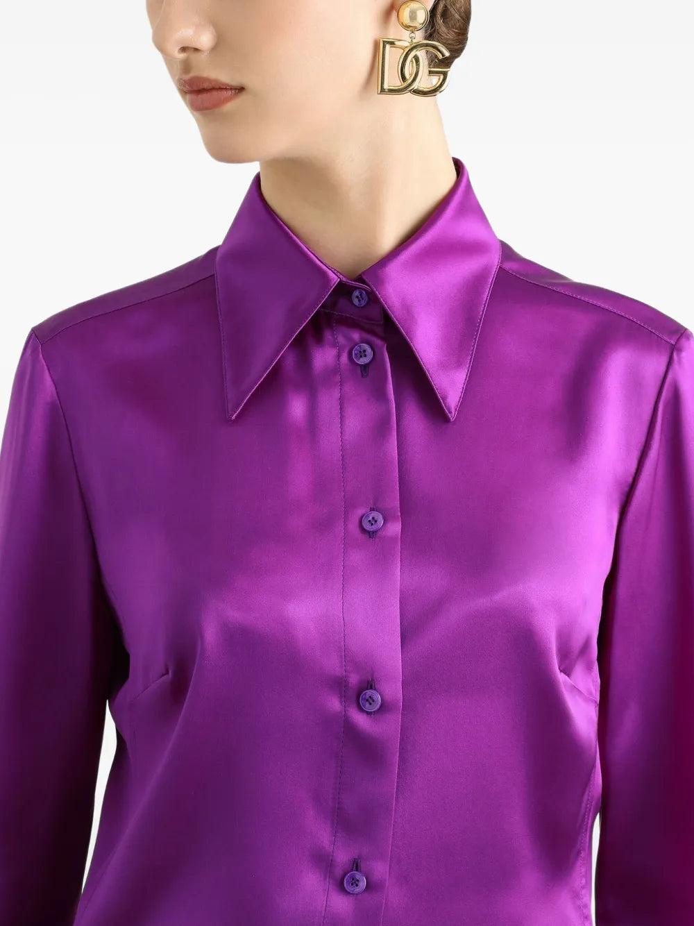 DNA satin shirt